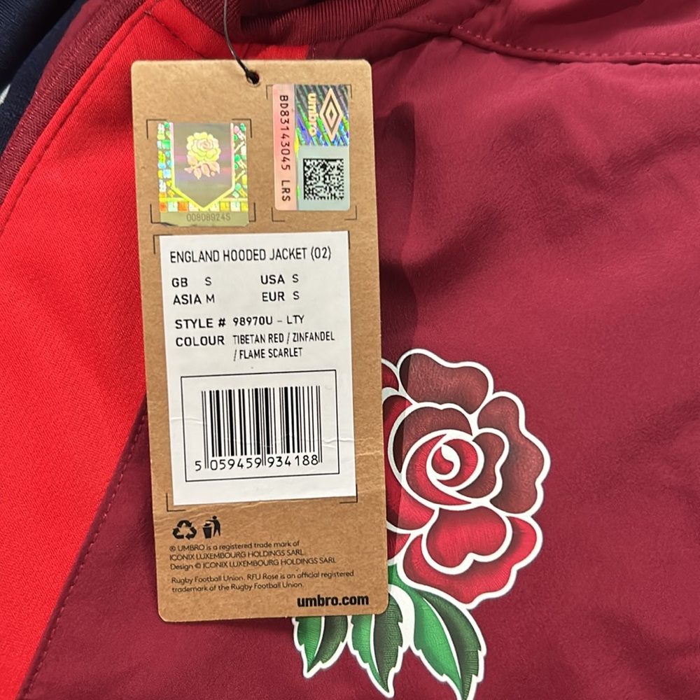 England Rugby Jacket - Picture 2 of 2